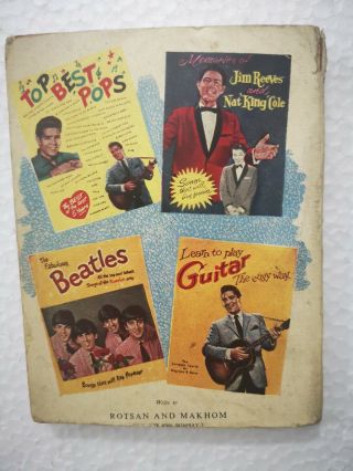 Elvis Presley The King Of Rock N Roll India Rotsan and Makhom 60 ' s Songbook 2