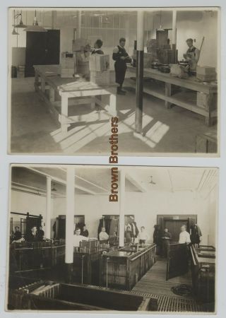 1920s Universal Film Studios Movie Developing & Room Dbw Photos (2pc)