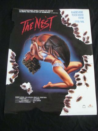 The Nest Movie Poster Lisa Langlois Crazy 80s Horror Video Store Promo