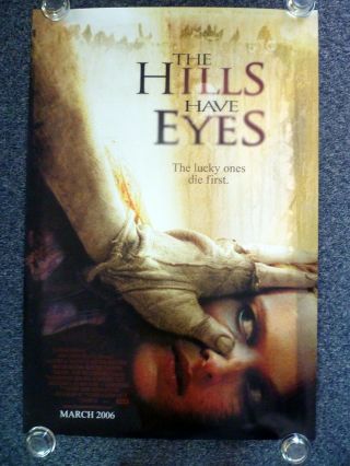 Hills Have Eyes 2000s Australian Advance Horror One Sheet Movie Poster