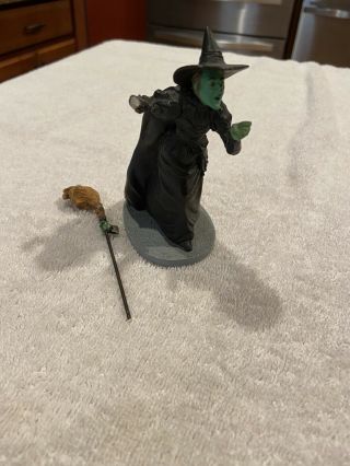 Vintage Mgm 1988 Turner Entertainment Wizard Of Oz Figure Wicked Witch