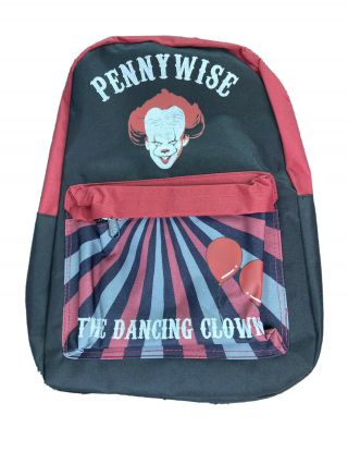It Pennywise The Dancing Clown Backpack Stephen King Horror Movie