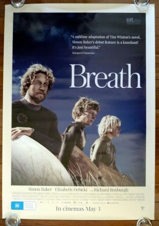 Breath 2017 Australian Surfing One Sheet Movie Poster Elizabeth Debicki