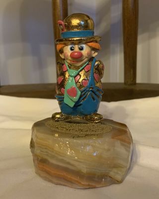 Clown By Ron Lee Vintage 1991 “pudge” I Love You With All My Heart Clown