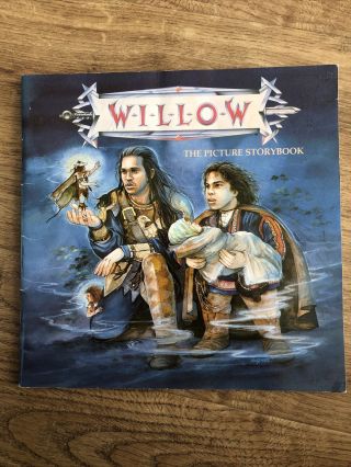 Willow Movie - The Picture Storybook Vintage 1988 Lucasfilm Book By Cathy West