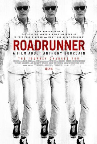 Roadrunner: Anthony Bourdain (2021) D/s Orig Movie Poster 27x40 Docu 2 - Sided
