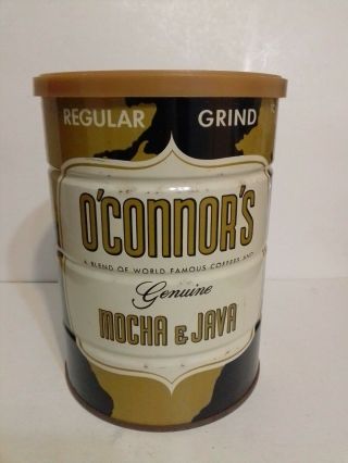 Vintage O ' Connor ' s Coffee Tin 3