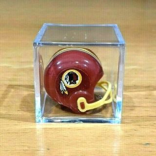 Nfc East Washington Redskins Vtg Nfl Mini Gumball Football Helmet & Display Box
