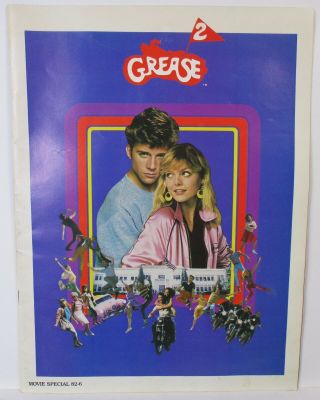 Grease 2 Michelle Pfeiffer 1982 Movie Program Book Maxwell Coalfield