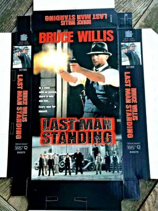 Last Man Standing - Bruce Willis - 1997 Standee -