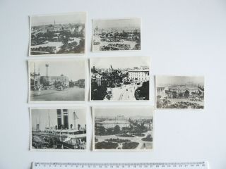 7 X Vintage Photographs China Dairen Hms Suffolk Tour To Asia In 1930s