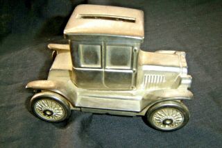 Vintage Metal Money Box Vintage Car
