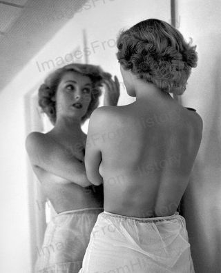 (2) 8x10 Prints Jean Moorhead Sexy Actress Model 1950 