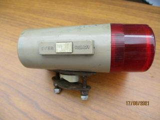 Vintage Battery Operated Cycle Lamp Ever Ready Rearguard2 Rear Light