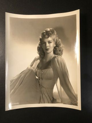 Blonde Bombshell Lana Turner 1940s High Glamour Photograph Mgm 1944