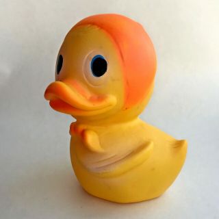Vintage Soviet Rubber Doll Toy Ussr Russia Kids Figurine Collectibles Duck