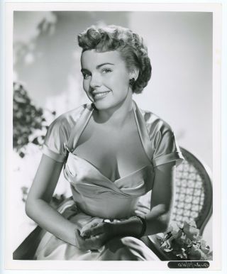 Voluptuous Beauty Terry Moore 1950s Frank Worth Glamour Photograph