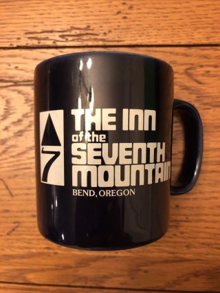 Vintage The Inn Of Seventh Mountain Coffee Mug Kiln Craft Staffordshire England
