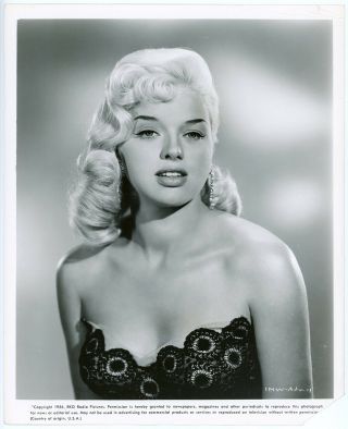 Sultry Blonde Bombshell Diana Dors 1958 " I Married A Woman " Photograph
