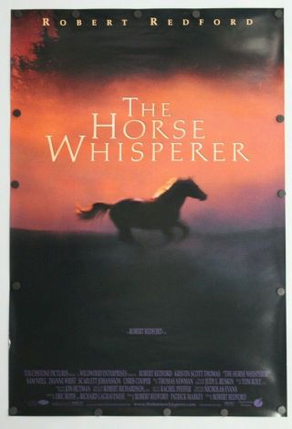 The Horse Whisperer 1998 Double Sided Movie Poster 27 " X 40 "