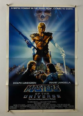 Masters Of Universe Movie Poster (fine, ) One Sheet 