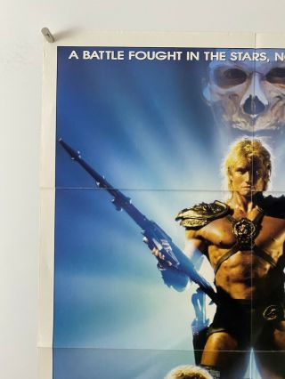 MASTERS OF UNIVERSE Movie Poster (Fine, ) One Sheet ' 86 He - Man Sci - Fi 6310 2