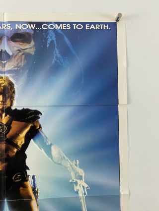 MASTERS OF UNIVERSE Movie Poster (Fine, ) One Sheet ' 86 He - Man Sci - Fi 6310 3