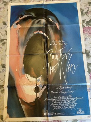 Pink Floyd - - - The Wall (1982) Movie Poster - Single - Sided Folded 820130
