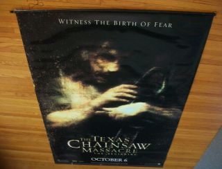 2003 Canvas Theatre Movie Poster Of The Texas Chainsaw Massacre: The Be