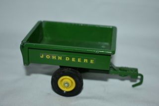 Vintage Ertl John Deere Lawn Mower Garden Cart/ Wagon Farm Toy