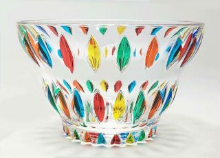 Glass Candy Bowl - Hand Painted,  Decorative Bowl,  Italian Murano Glass