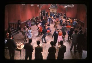 West Side Story Vivid Color Dance Scene 35mm Transparency 1961 Musical