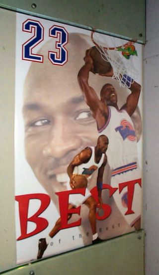 Michael Jordan Best Of Best Basketball Vintage 1996 Poster Last One
