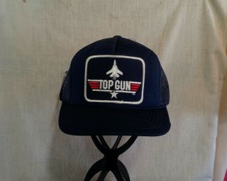 Vintage 1986 Top Gun Movie Patch Snapback Hat With Tag Joy Insignia Inc.  Cap