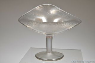 C.  1920s Persian Pearl Stretch Glass Jip Compote By Fenton