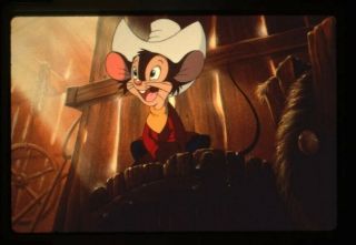 An American Tail: Fievel Goes West Walt Disney Animation Transparency