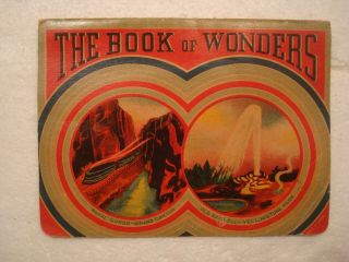 Vintage Needle Book American 7 Wonders Of The World Advertising 2