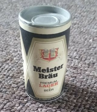 Rare Vintage Meister Brau Beer " Can " Match Holder.  Cool