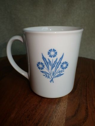Rare Vintage Corning Ware Blue Cornflower Coffee Mug