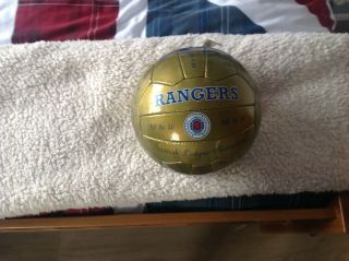 Vintage Rangers 1st To 50 Years Scottish League Champions Football