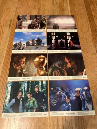 Star Wars Vintage Lobby Cards Set Of 8
