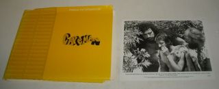 1981 Caveman Movie Press Kit W 21 Photos Ringo Starr Barbara Bach Shelley Long