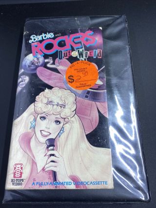 Barbie And The Rockers Episode 1 Vhs Out Of This World (children’s) Vintage