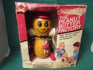 1980s The Peanut Butter Factory - Vtg Kids Kitchen Making Machine Arc