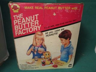 1980s The Peanut Butter Factory - Vtg Kids Kitchen Making Machine ARC 3