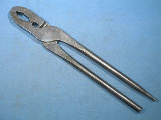 Vintage A.  F.  & Co.  Drop Forged 10 Inch Gas Burner Pliers