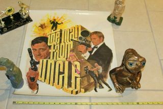 Man From U.  N.  C.  L.  E.  1966 Special Television Poster 21 " X 24 " Mail Away Htf