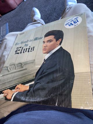 Elvis Presley His Hand In Mine Vinyl Rca Victor Lsp - 2328 Vintage Lp Gospel 1960