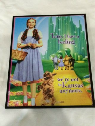 The Wizard Of Oz Memorabilia Metal Poster Framed Pictures