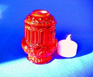 Moon & Star Red Mini 3 1/2 " Courting Lamp Weishar - 2021